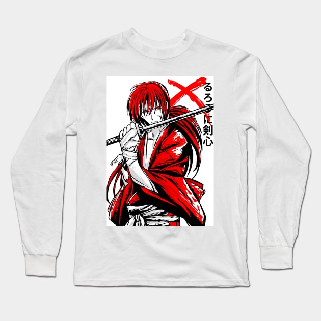 rurouni kenshin Long Sleeve T-Shirt by Amartwork